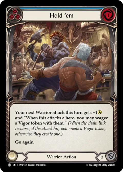 Hold 'em (Blue)