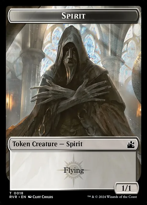 Spirit Token (White and Black 1/1)