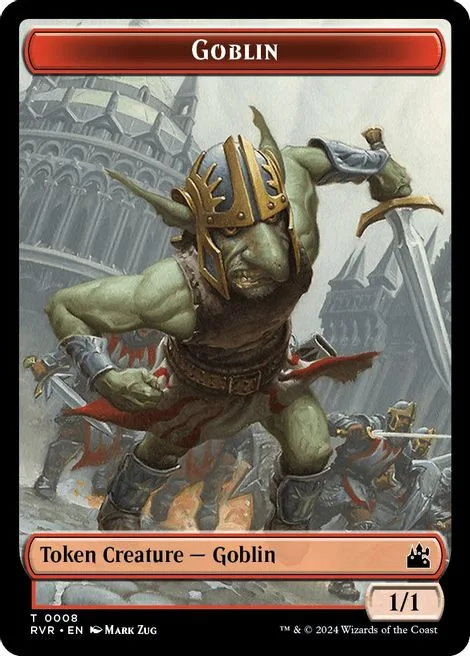 Goblin Token (R 1/1) // Rhino Token (G 4/4)