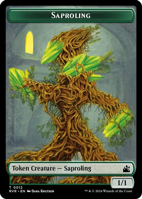 Centaur Token (G 3/3) // Saproling Token (G 1/1)