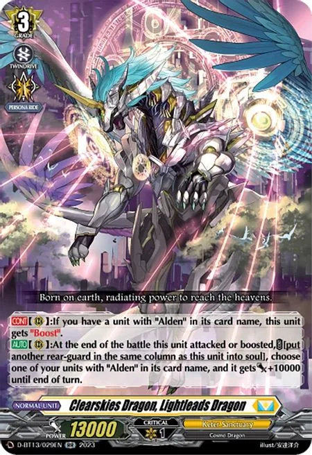 Clearskies Dragon, Lightleads Dragon [D-Format]