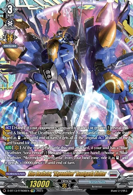 Blue Deathster, ""Skyrendriver"" Avantgarda Richter [D-Format]