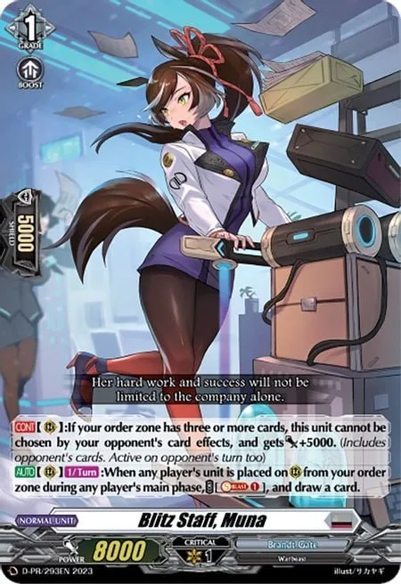 Blitz Staff, Muna [D-Format]