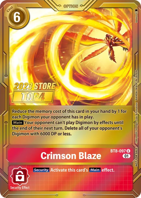 Crimson Blaze (BT8-097)