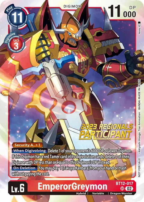 EmperorGreymon (BT12-017)