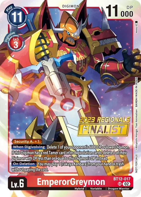EmperorGreymon (BT12-017)