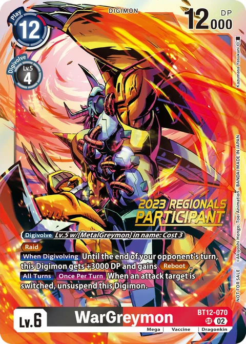 WarGreymon (BT12-070)