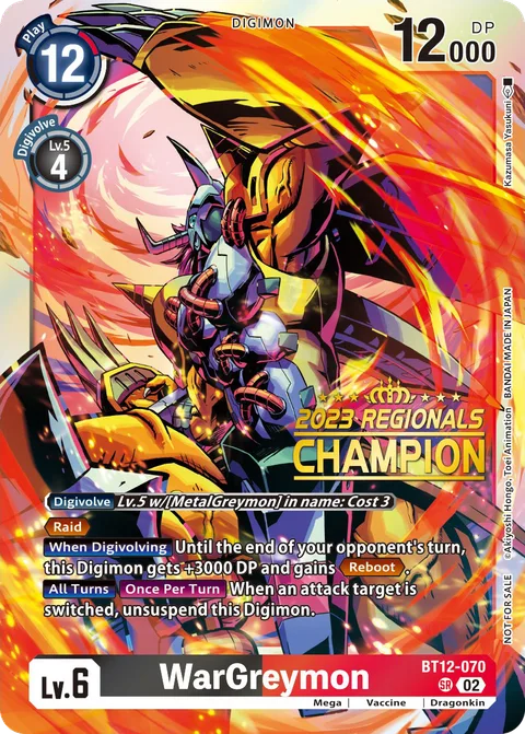 WarGreymon (BT12-070)