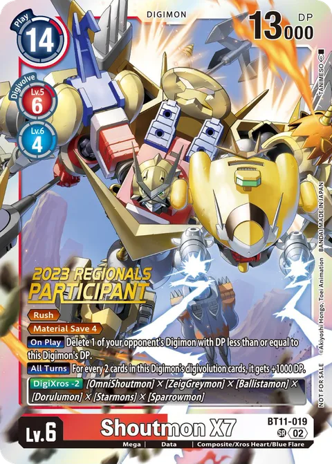 Shoutmon X7 (BT11-019)