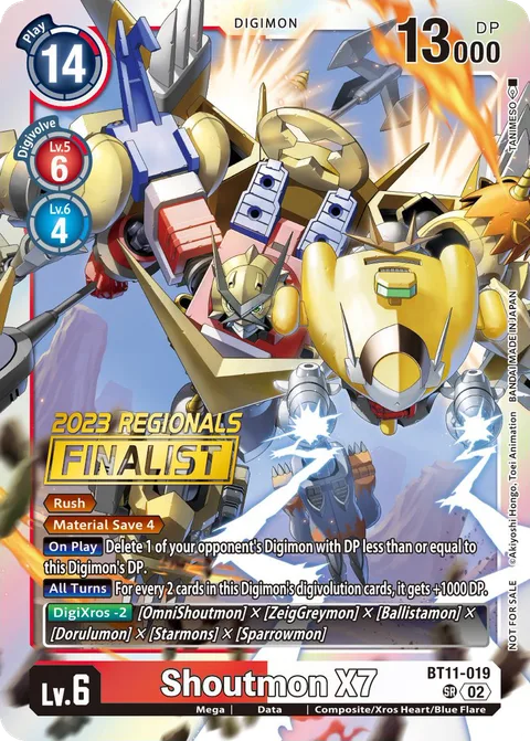 Shoutmon X7 (BT11-019)