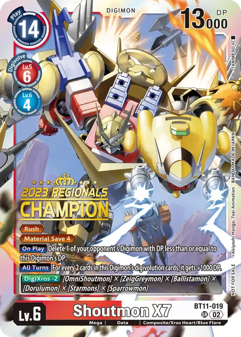 Shoutmon X7 (BT11-019)