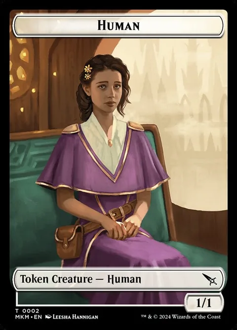 Human Token (White 1/1)