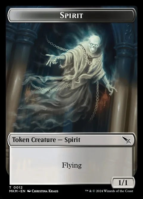 Spirit Token (White and Black 1/1)