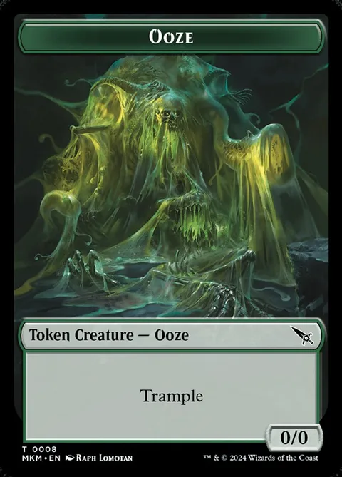 Ooze Token (Green 0/0)