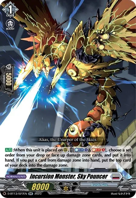 Incursion Monster, Sky Pouncer [D-Format]