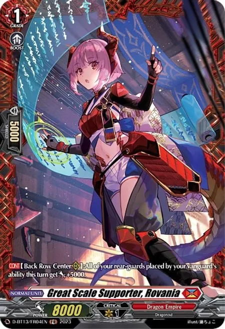 Great Scale Supporter, Rovania [D-Format]