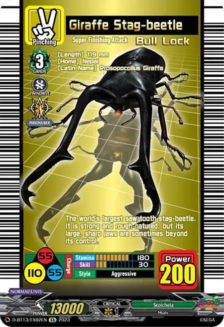 Giraffe Stag-beetle [D-Format]