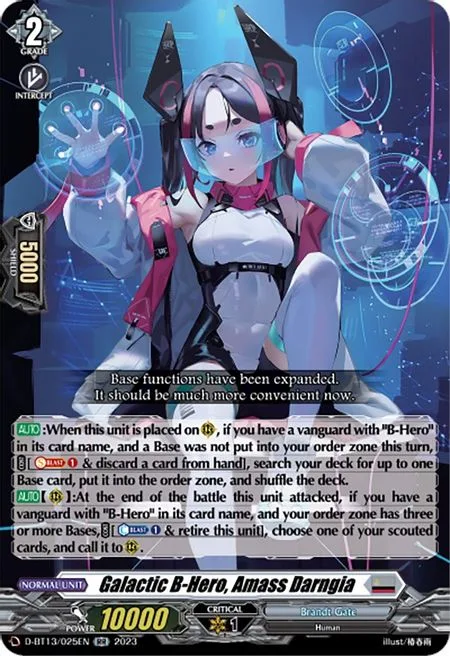 Galactic B-Hero, Amass Darngia [D-Format]