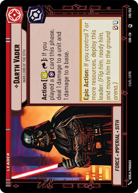 Darth Vader, Dark Lord of the Sith