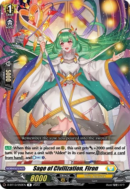 Sage of Civilization, Firon [D-Format]
