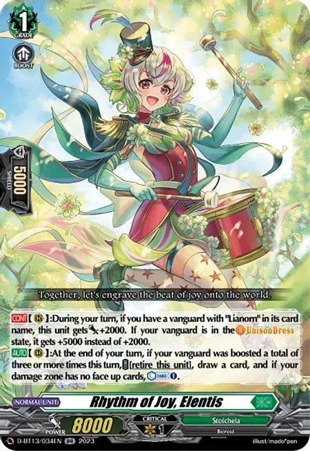 Rhythm of Joy, Elentis [D-Format]