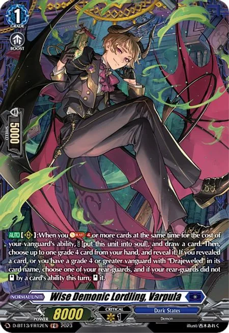 Wise Demonic Lordling, Varpula [D-Format]