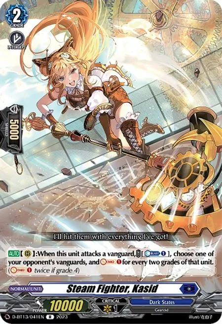 Steam Fighter, Kasid [D-Format]