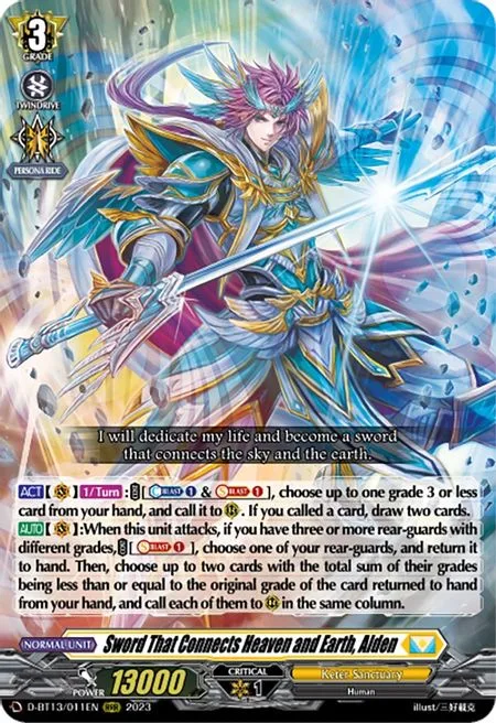 Sword That Connects Heaven and Earth, Alden [D-Format]