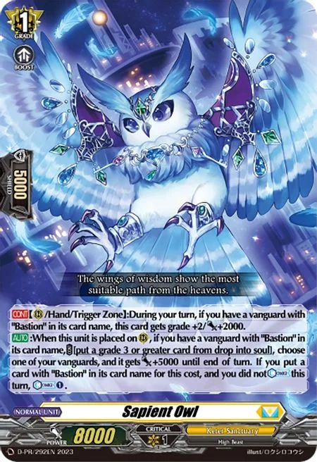Sapient Owl [D-Format]