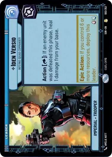 Iden Versio, Inferno Squad Commander