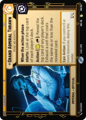 Grand Admiral Thrawn, Patient and Insightful