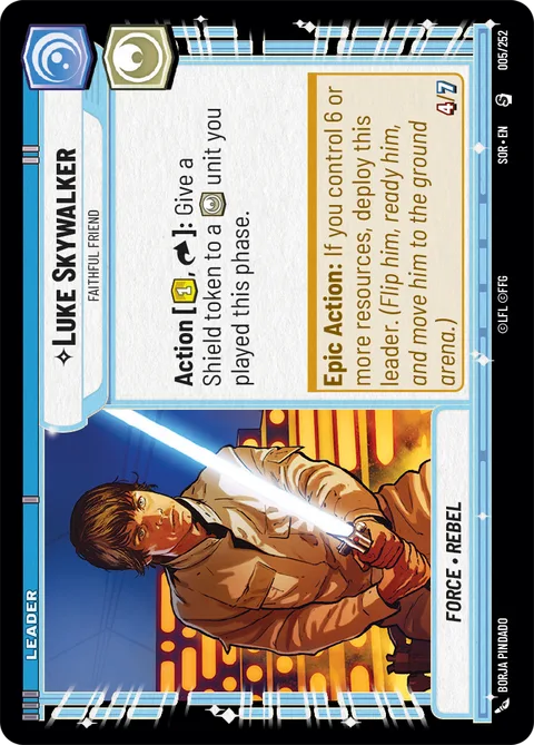 Luke Skywalker, Faithful Friend