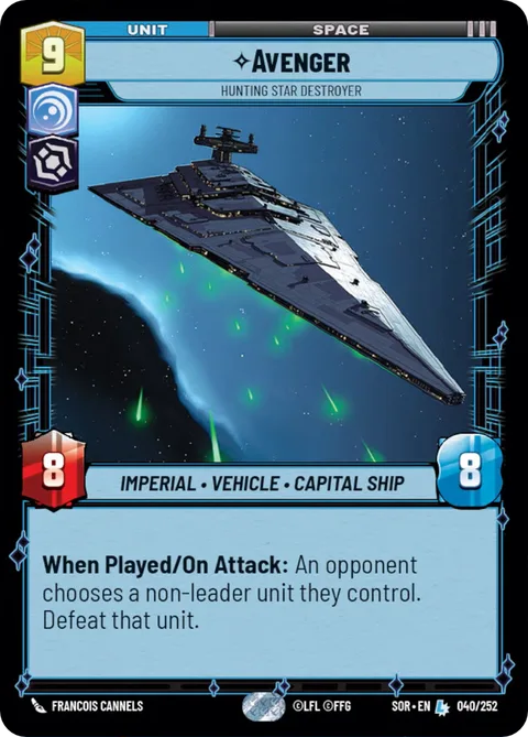 Avenger, Hunting Star Destroyer