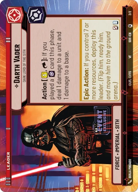 Darth Vader, Dark Lord of the Sith