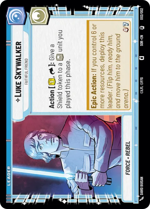 Luke Skywalker, Faithful Friend