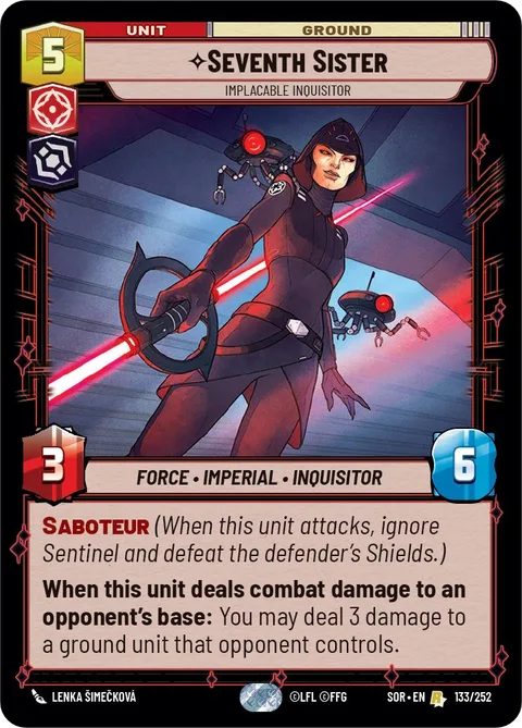 Seventh Sister, Implacable Inquisitor