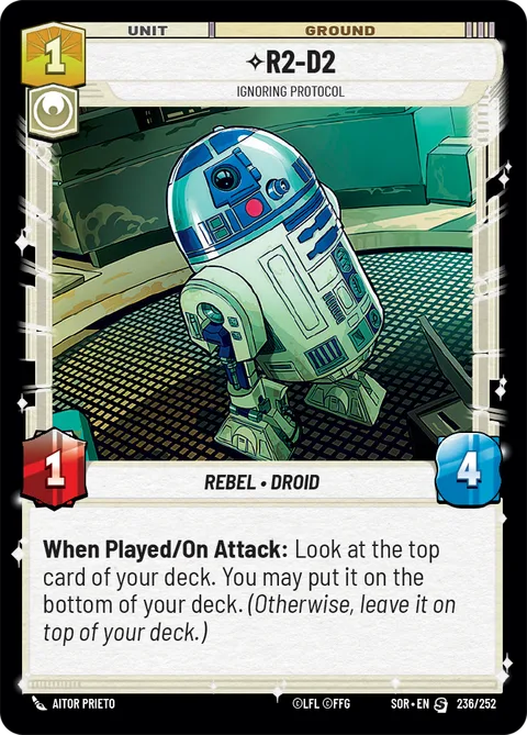R2-D2, Ignoring Protocol