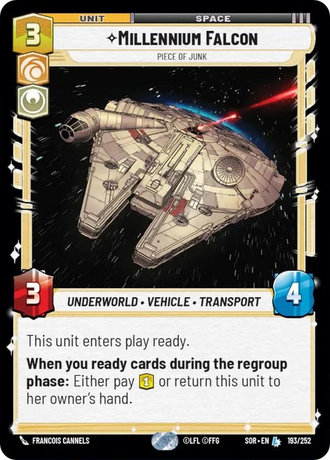 Millennium Falcon, Piece of Junk