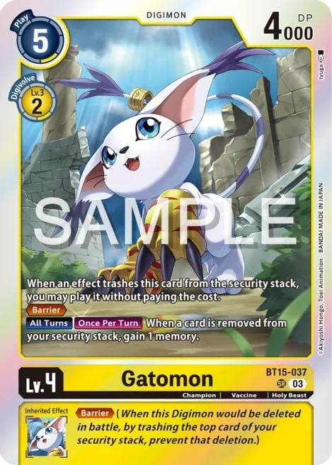 Gatomon (BT15-037)