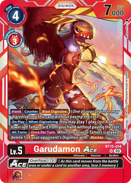 Garudamon Ace (BT15-014)