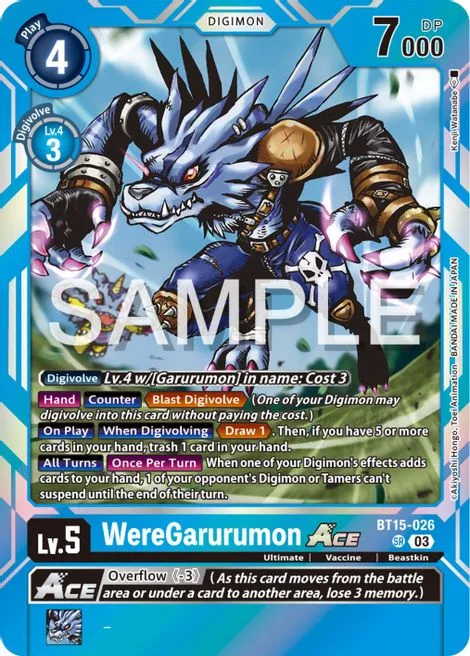 WereGarurumon Ace (BT15-026)