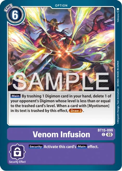 Venom Infusion (BT15-099)