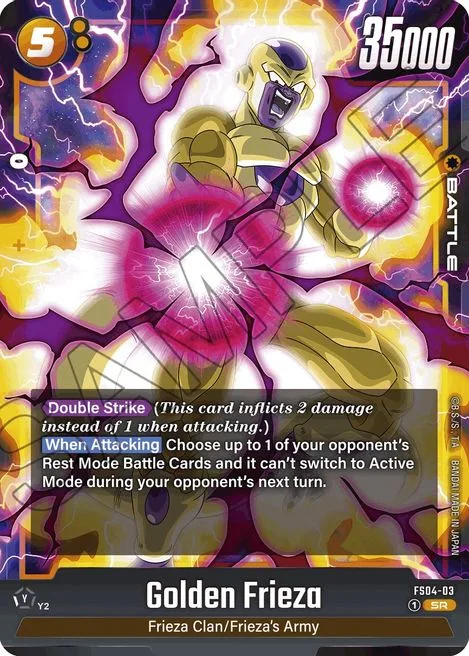 Golden Frieza (FS04-03) [Fusion World]