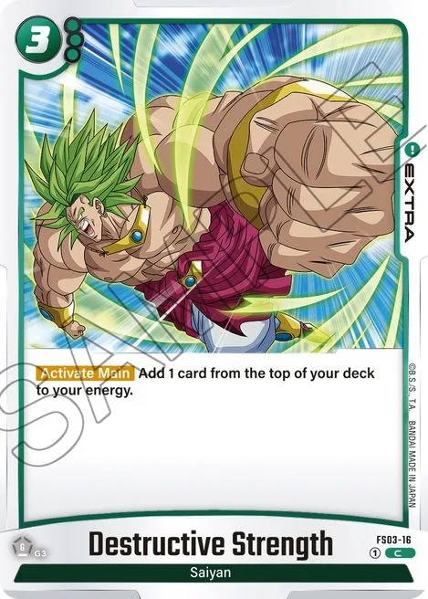 Destructive Strength (FS03-16) [Fusion World]