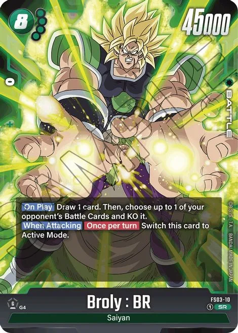 Broly : BR (FS03-10) [Fusion World]