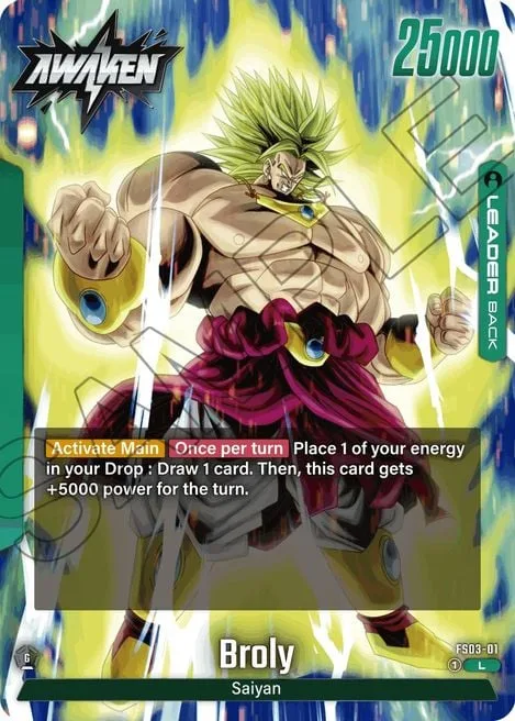 Broly // Broly (FS03-01) [Fusion World]