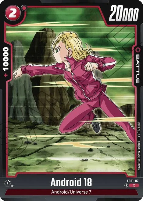 Android 18 (FS01-06) [Fusion World]
