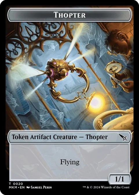 Imp Token (R 2/2) // Thopter Token (A 1/1)