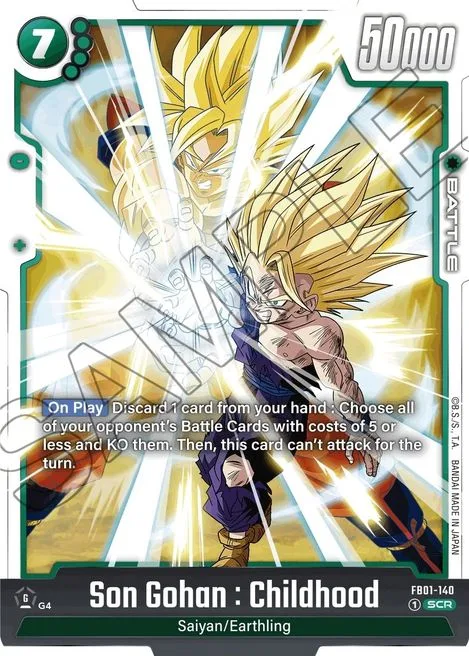 Son Gohan : Childhood (FB01-140) [Fusion World]