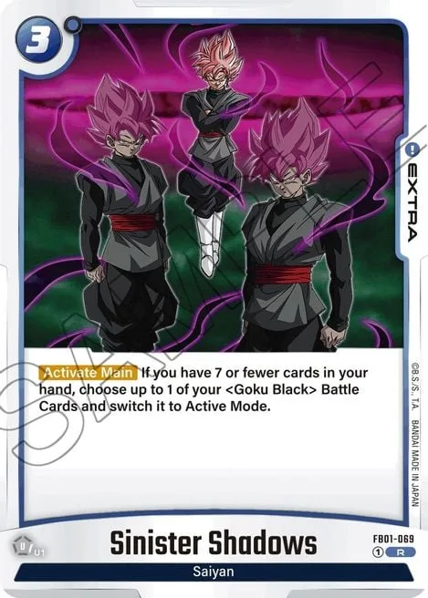 Sinister Shadows (FB01-069) [Fusion World]